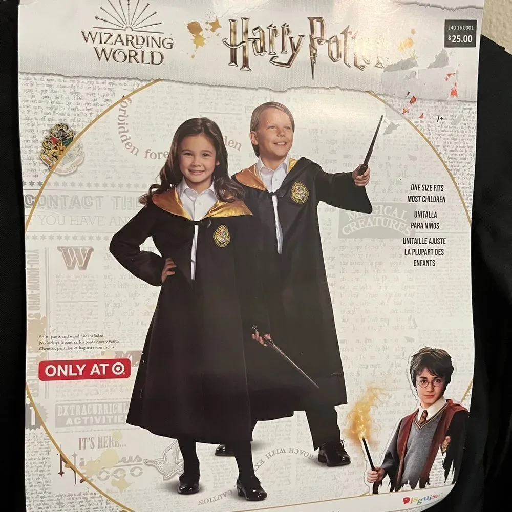 New Harry Potter Hooded Robe - Picture 4 of 4